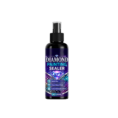 ⏳LAST DAY SALE 60% OFF !!📢 Diamond art sealer – locks beads, glossy finish, dries fast & lasts.💎✨