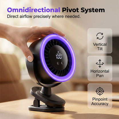 🔥2026 Hot Sale 50% OFF✨⚡ 50K+ SOLD! 🎁USB Powered Wall-Mountable Small Personal Fan