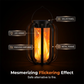 🏮☀️ Solar Flickering Flame Lantern – Waterproof & auto-on – Realistic warm glow, perfect for patios, gardens or pathways – no wiring needed 🌙