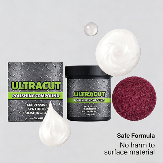 🔥Hot Sale 50% OFF Only￡8.88！！✨All-in-One Surface Restoration Polish with Pad Polish, Remove, Protect. One Kit Does It All For Any Hard Surface! 🪞