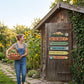 ⏳Limited-time 80% off⏰Rustic Wooden Garden Hanging Sign Wall Decor Plaque🏡🪧