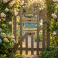 ⏳Limited-time 80% off⏰Rustic Wooden Garden Hanging Sign Wall Decor Plaque🏡🪧