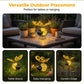 🔥Last day Only ￡10.99!✨🐝Solar-Powered Hanging Bee Light