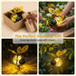 🔥Last day Only ￡10.99!✨🐝Solar-Powered Hanging Bee Light