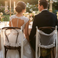 🔥2026 New Arrival 50% OFF! ☀️"Just Married" Lace Wedding Chair Signs