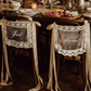 🔥2026 New Arrival 50% OFF! ☀️"Just Married" Lace Wedding Chair Signs