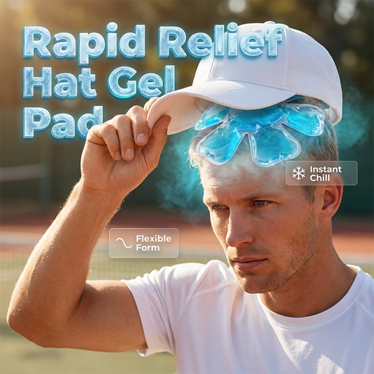 🔥2026 Summer Hot Sale - BUY 1 GET 1 FREE!!⚡50K+ SOLD!❄️Reusable Cooling Ice Pack for Hat，Instant Head Cooling, Soft Gel，Stay Cool Anywhere! 🧢