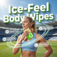 🧊🧻 Instant cooling body wipes – sweat-free, refreshing, large & residue-free!