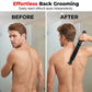 🪒💪 Reach-Anywhere Body Trimmer – Extendable handle, precision heads. Trim back, chest & legs yourself – no help needed! 🧔✨