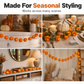 💀New Arrival 50% OFF! 🌼 Artificial Marigold Flower Led String Light – Perfect For Day Of The Dead & Halloween, 20 Leds, 8 Modes, Waterproof. Create A Festive Altar Or Spooky Porch! 🕯️🎃🧡