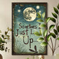 ⏳ Limited time 75% off! 💥Retro Moon and Dragonfly Wooden Wall Art Decor