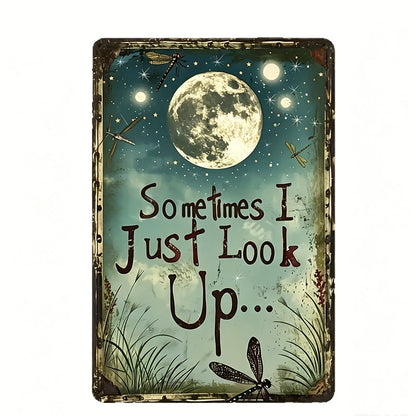 ⏳ Limited time 75% off! 💥Retro Moon and Dragonfly Wooden Wall Art Decor