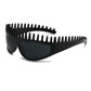 📢 LIMITED TIME Only ￡9.99! ⏰ Creative Comb Frame Square Sunglasses – 2-in-1 Sunglasses & Headband Design 🕶️