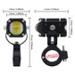 🔥Hot Sale 60%OFF！🔦 Universal Motorcycle LED Driving Lights — Ultra-Thin Design | 6000K Cool White | Off-Road & Street Use