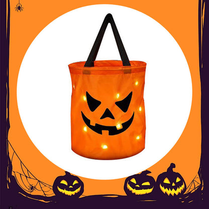 🎃LAST DAY SPECIAL PRICE!!👻Halloween Glowing Pumpkin Candy Handbag