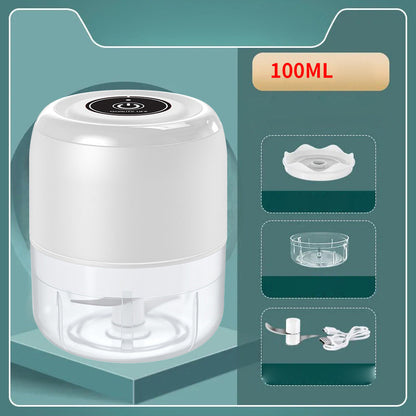⏳LAST DAY SALE 50% OFF !!📢Wireless Electric Garlic Chopper⚡Mini Size, Big Power, Easy To Clean⚡