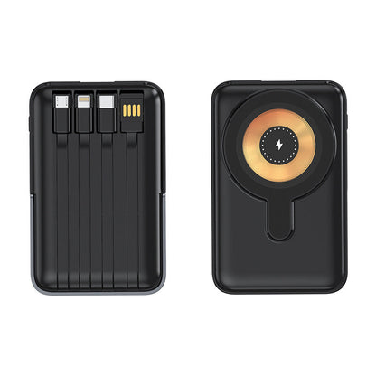 ⏳🔥LIMITED-TIME 50% OFF! ⏰Magnetic Power Bank With Stand & Cable