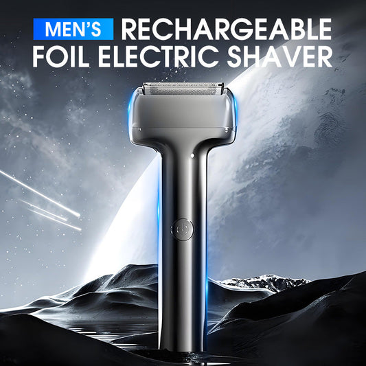 🔥2026 Hot Sale 50% OFF✨⚡ 50K+ SOLD! 🎁🪒Men's Efficient Rechargeable Foil Electric Shaver🎁