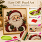 ⏳Last Day Sale Only ￡6.99!!🎁💎DIY Christmas Pearl Diamond Art Kit🎨Relaxing & Beginner-Friendly🧘