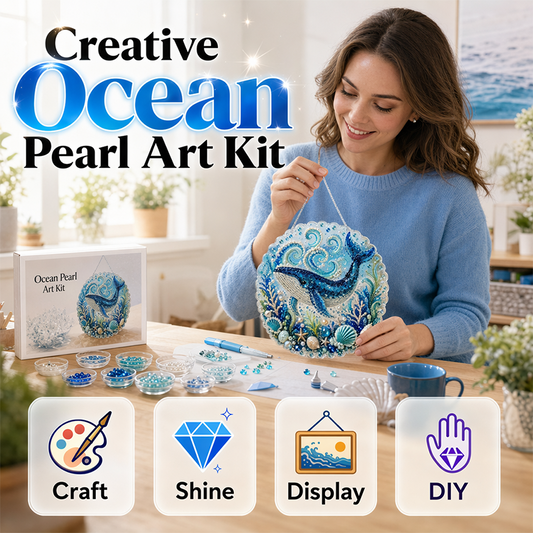 🔥Limited Offer £12.99!!🧘DIY Ocean Pearl Painting💎🌊 – Create Your Own Unique Wall Art with a Beautiful Sea Theme