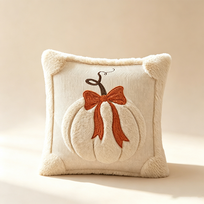 📢📢50% OFF !! ⏰Cozy Pumpkin Throw Pillow Cover 