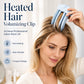 🎉65% OFF💇Wireless Heated Volumizing Root Lift Clip, Portable Travel Hair Styling Tool for Flat Fine Hair