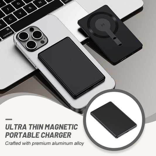 🔋2026 Summer New Arrival 70% OFF💥5000mAH Ultra Thin Magnetic Portable Charger
