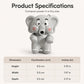 ⏳Limited-time 70% off！🌬️Naturally cools and protects your esophagus！🐘Cute Pet Cup Hanging Mini Fan🐘🦖💨