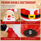 🎄🎅Christmas Special 50% Off！🤶Santa Claus is coming to your home with gifts！🎁150cm Inflatable Santa Claus Tumbler with LED Light Christmas Outdoor Party Decoration