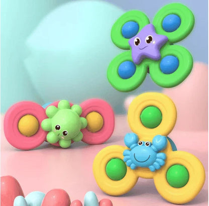 ⚡ On sale today only ￡9.99！! 🧸 Suction cup spinners for fun and play