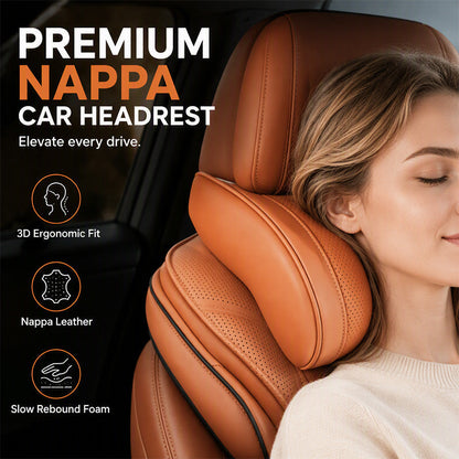🔥2026 Hot Sale 70% OFF✨⚡ 50K+ SOLD! 🎁🚗💤 Relieve Driving Fatigue! Universal Memory Foam Car Headrest Neck Pillow, Ergonomic Support Auto Neck Cushion for Long Road Trips