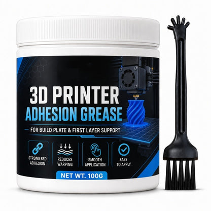 🔥Hot Sale -70%OFF🔥🖨️ 3D Printer Bed Adhesion Grease for More Reliable First Layers