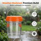 🥳2026 HOT SALE🥳💞50K+ SOLD!🚗🧺 70% OFF! Solar Powered Wasp & Bee Trap
