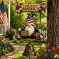 🏆 Last Day Special Price £9.99 !  🔔Buy more save more🧙‍♂️Gnome Welcome Doorbell Outdoor Decor – Charming gnome figure with clear melodic bell. 🏠✨