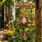 🏆 Last Day Special Price £9.99 !  🔔Buy more save more🧙‍♂️Gnome Welcome Doorbell Outdoor Decor – Charming gnome figure with clear melodic bell. 🏠✨