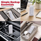 💥 BUY 1 GET 1 FREE + 50% OFF!🥳Portable Emergency Phone Charger AA Battery Powered Power Bank with LED Flashlight