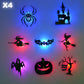⏳LAST DAY SALE ONLY￡9.99!!🎃🌙Glow-in-the-Dark Halloween Stickers – Easy, Removable & Scary-Fun! 🕷️👻