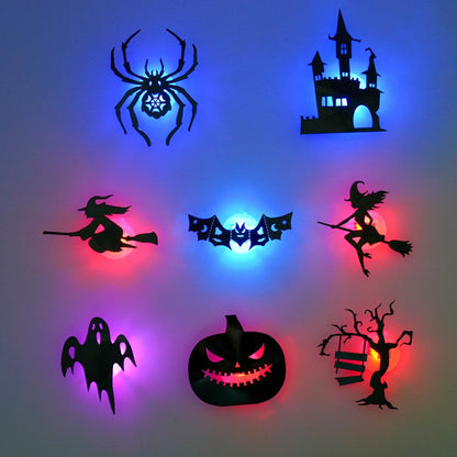 ⏳LAST DAY SALE ONLY￡9.99!!🎃🌙Glow-in-the-Dark Halloween Stickers – Easy, Removable & Scary-Fun! 🕷️👻