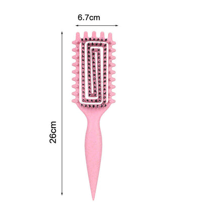🔥2026 Hot Sale Only￡6.99！✨⚡ 50K+ SOLD! 🎁Ventilated Detangling Brush for Curly Hair