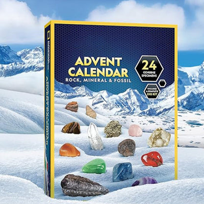 🔥LAST DAY SALE 50% OFF !!📢24-Day Minerals Calendar Creative Toy