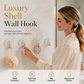 🔥Only ￡5.99！💴🐚 Shell-Shaped Adhesive Wall Hooks – No Drilling Needed!