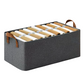 📦 50% OFF! 🧺 Foldable Storage Basket – With handles, sturdy & space-saving ✨