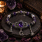 🔥 LAST DAY 50% OFF – 🔮 Witch’s Crystal Moon Charm Bracelet
