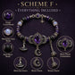 🔥 LAST DAY 50% OFF – 🔮 Witch’s Crystal Moon Charm Bracelet