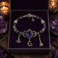 🔥 LAST DAY 50% OFF – 🔮 Witch’s Crystal Moon Charm Bracelet