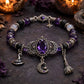 🔥 LAST DAY 50% OFF – 🔮 Witch’s Crystal Moon Charm Bracelet