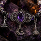 🔥 LAST DAY 50% OFF – 🔮 Witch’s Crystal Moon Charm Bracelet