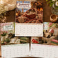 😻2027 Cats Chillin' with Books Wall Calendar