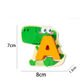 🧸 26-Piece Wooden Letter & Animal Matching Toy – Hands-On Alphabet Mastery, Vibrant Animal Illustrations & Child-Safe Design – Learning Made Fun ✨