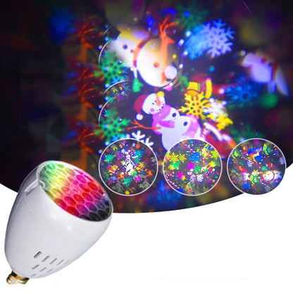🏆LAST DAY 50% OFF🎄Christmas Projector Light Bulb✨
